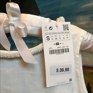 Zara Beaded Halter Top